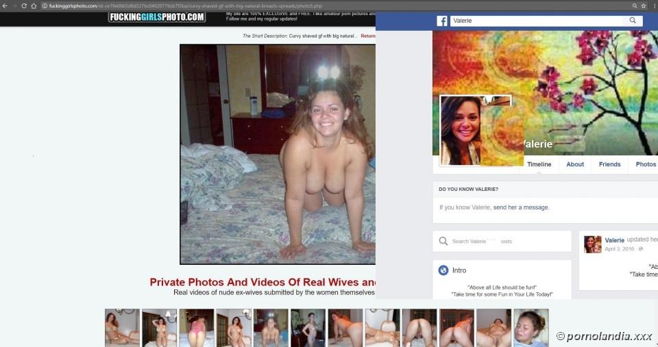 ella y mi ex esposa Valeria.  Subí fotos de ella a Internet.  ahora es una aficionada al porno.  Ella no lo sabe.  - Foto 181696