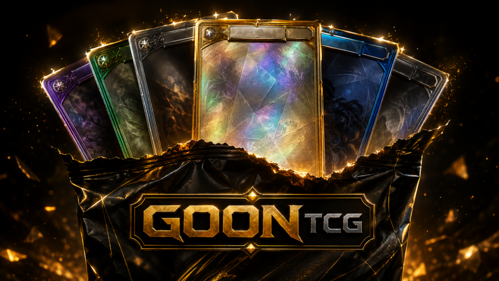 GOON TCG — es Here: Tear abierto Packs, Collect 200 Cards, Trade en Market