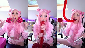 Alicedelish — Patreon Ahegao sexo oral Gummy video