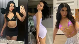 Andrea Botez fanhouse — filtrado Upskirt fotos sensuales y video