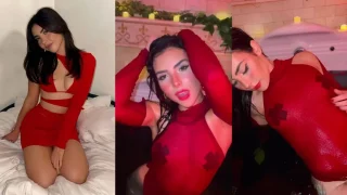 Andrea Botez nipple — Pasties Passes sensual atuendo video