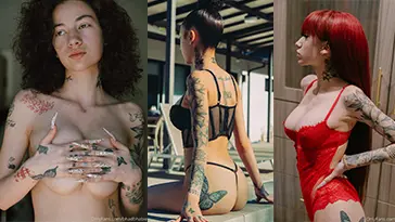 Bhad Bhabie — Handbra desnuda filtrado sensual lencería video