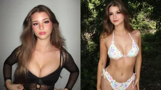 Brooke Monk — sensual TikTok Teen bailando bikini fotos y video