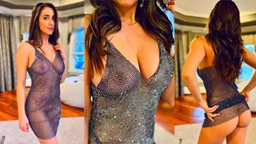 Christina Khalil — desnuda transparente vestido OnlyFans Set filtrado