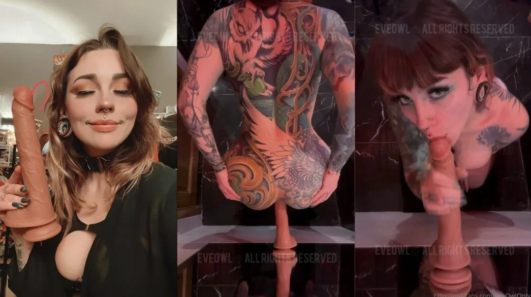 EveOwl — desnuda OnlyFans juguete íntimo succionar y sexo video