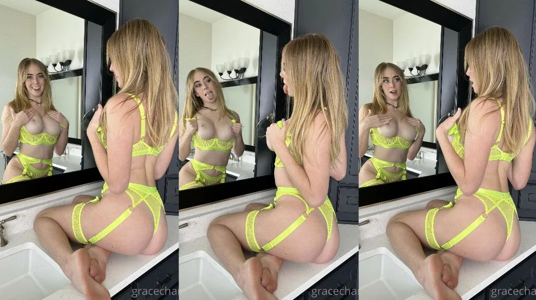 Grace Charis — Neon lencería sin camiseta fotos