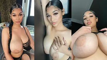 Hot4Lexi — sin camiseta Massive pechos lencería Strip OnlyFans Set