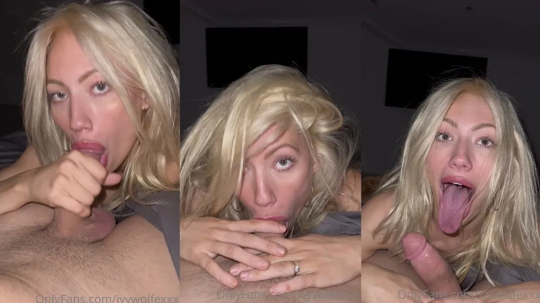 Ivy Wolfe — POV sexo oral Swallowing Cum OnlyFans filtración video