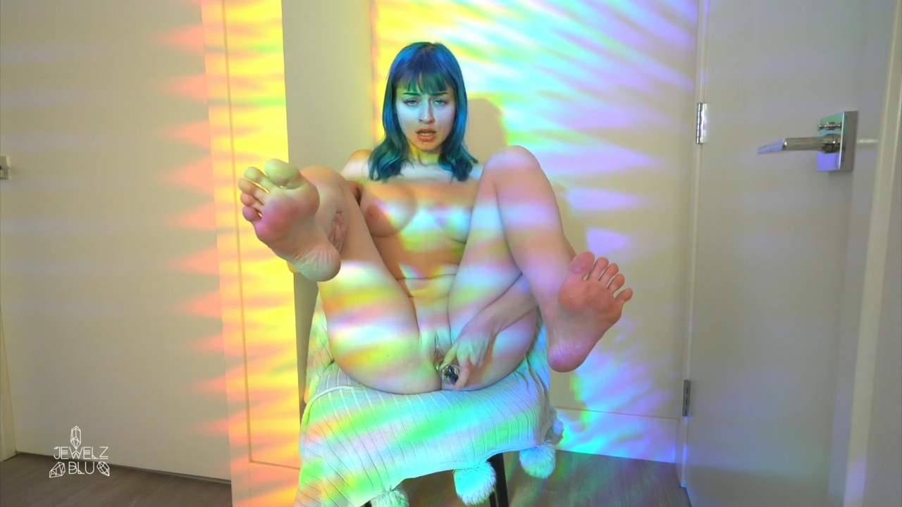 Jewelz Blu — adulto Jerk Off Instructions pies video