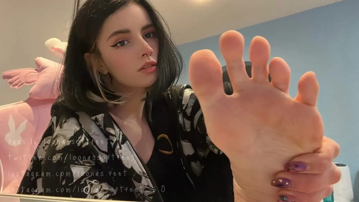 Loonassoftfeet — desnuda OnlyFans pies Fetish video