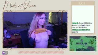 Midwestvixen — falso desnuda Donation Twitch transmisión video