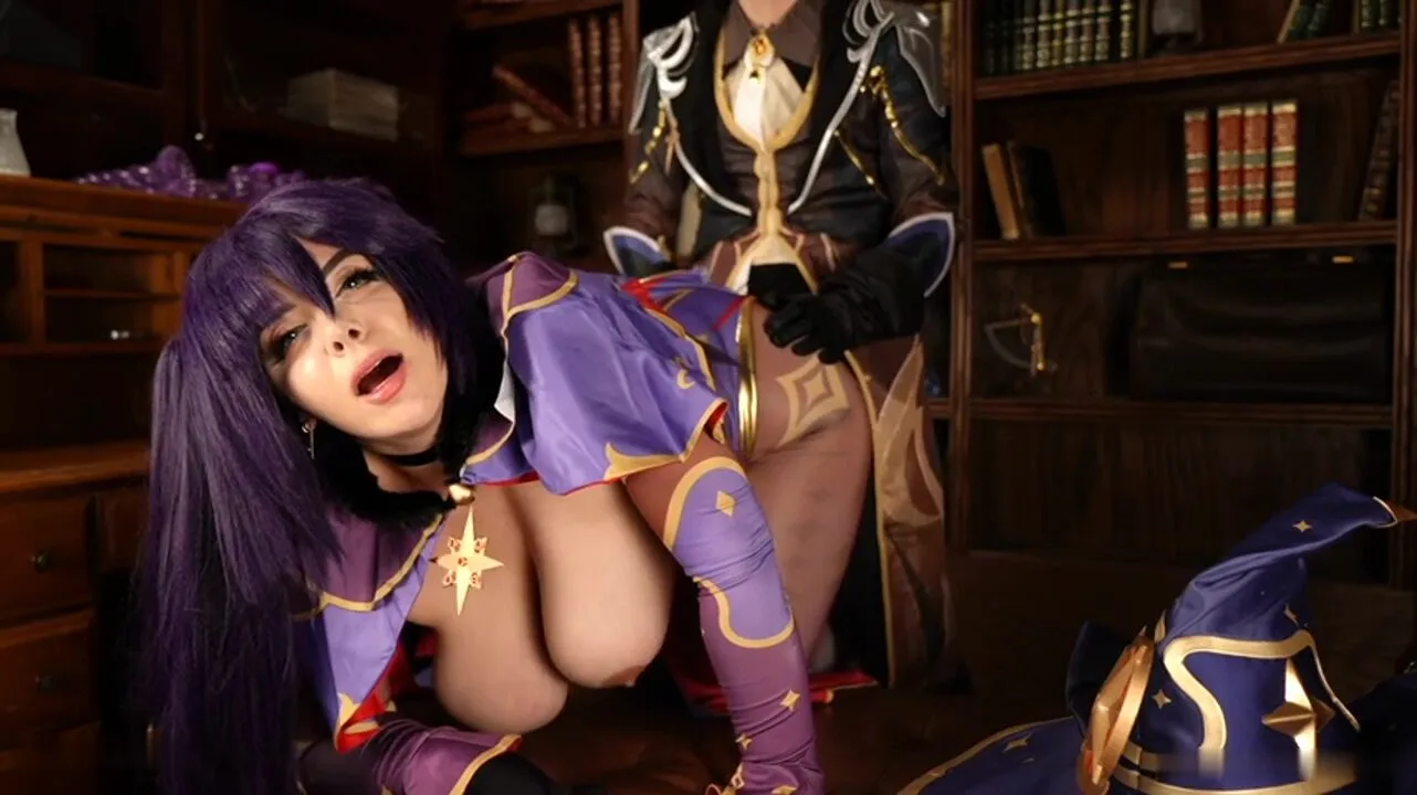 Momokun — Mona cosplay video íntimo eyaculación interna video de OnlyFans
