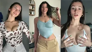 Nikki Woods — sensual TikTok bikini probándose fotos y video