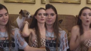 Nina Nelson Nipple Slip — YouTube Live transmisión