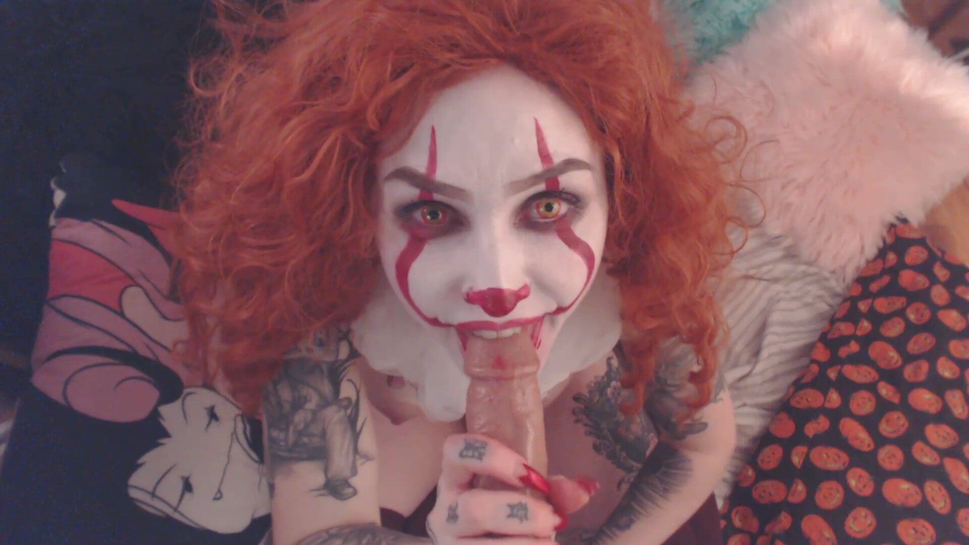 Smutty Spice — Pennywise sexo oral video de OnlyFans